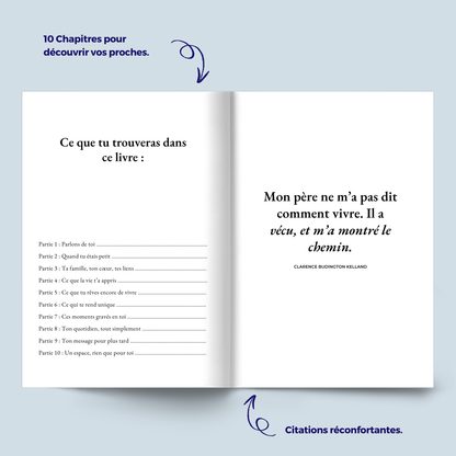 Maman : Je veux connaître ton histoire.