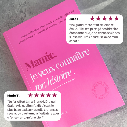Mamie : Je veux connaître ton histoire.