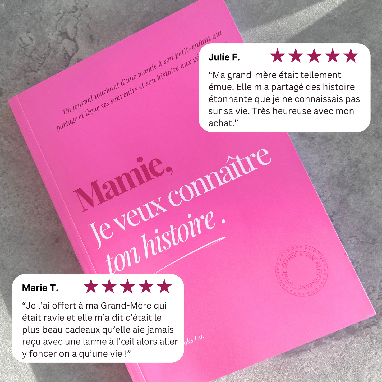 Mamie : Je veux connaître ton histoire