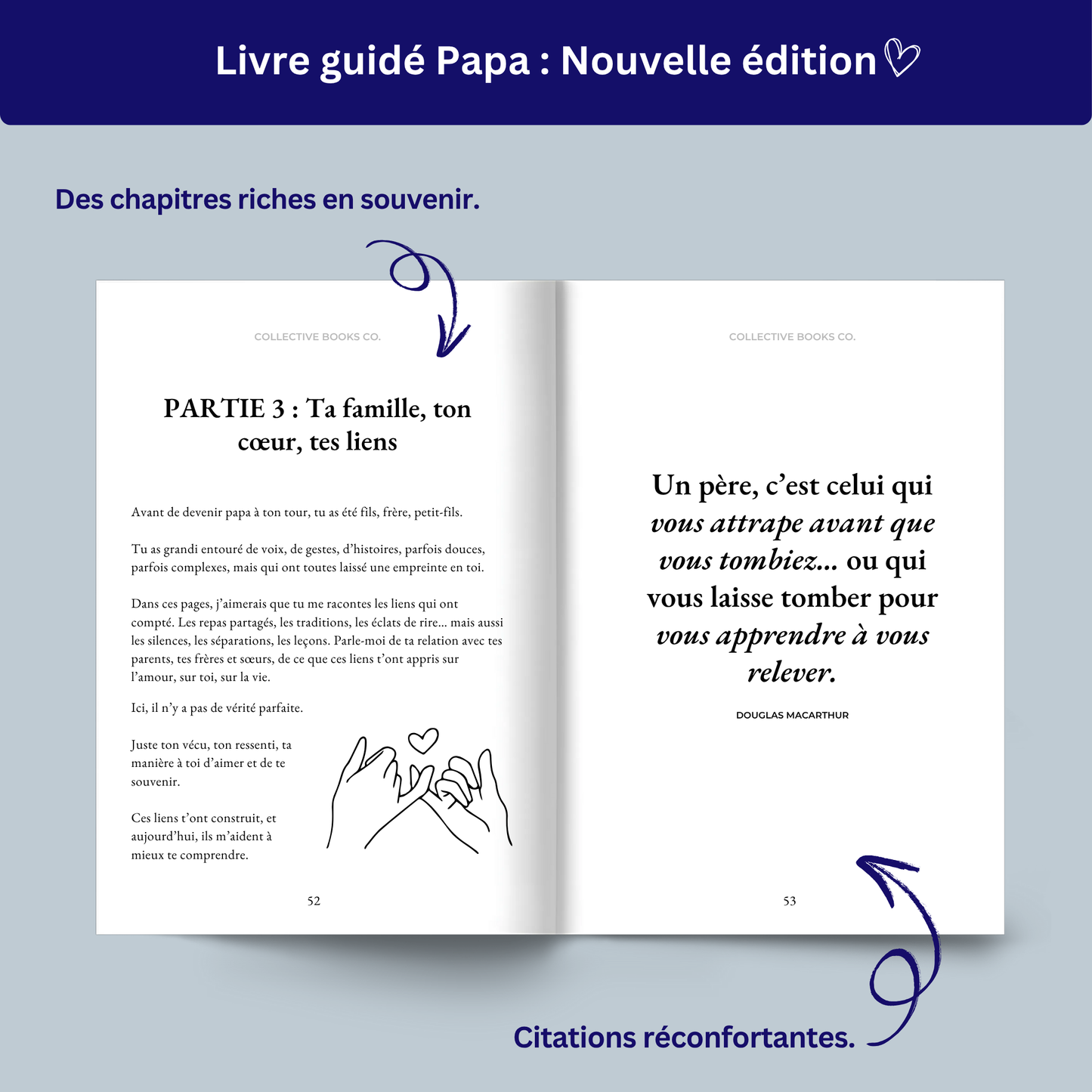 Papa : Je veux connaître ton histoire.