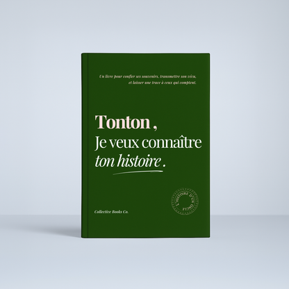 Livre guidé: "Je veux connaitre ton histoire"
