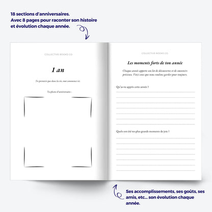 Journal : Pour toi, mon enfant