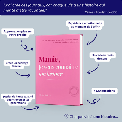 Mamie : Je veux connaître ton histoire.