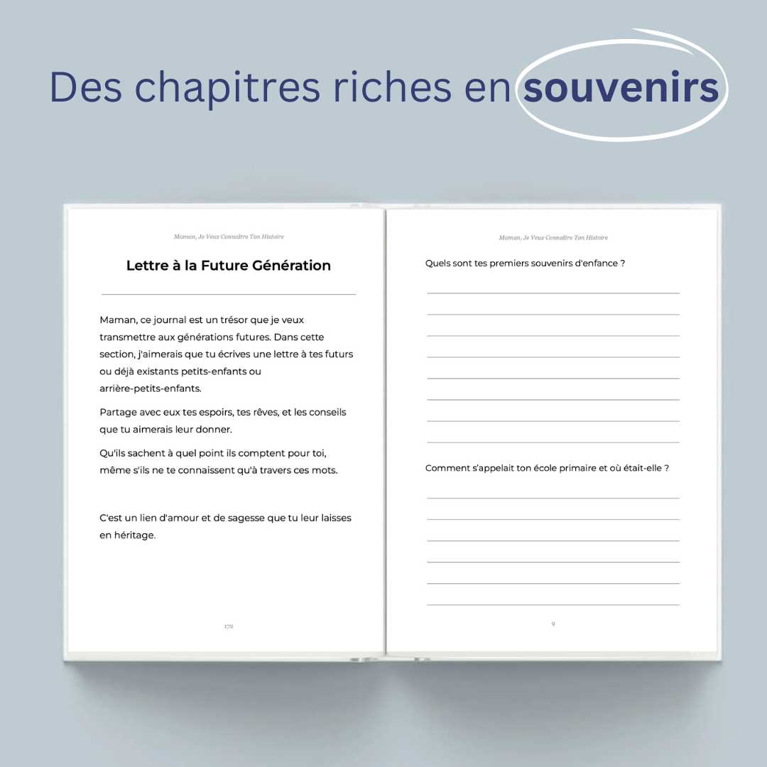 Tatie : Je veux connaître ton histoire.